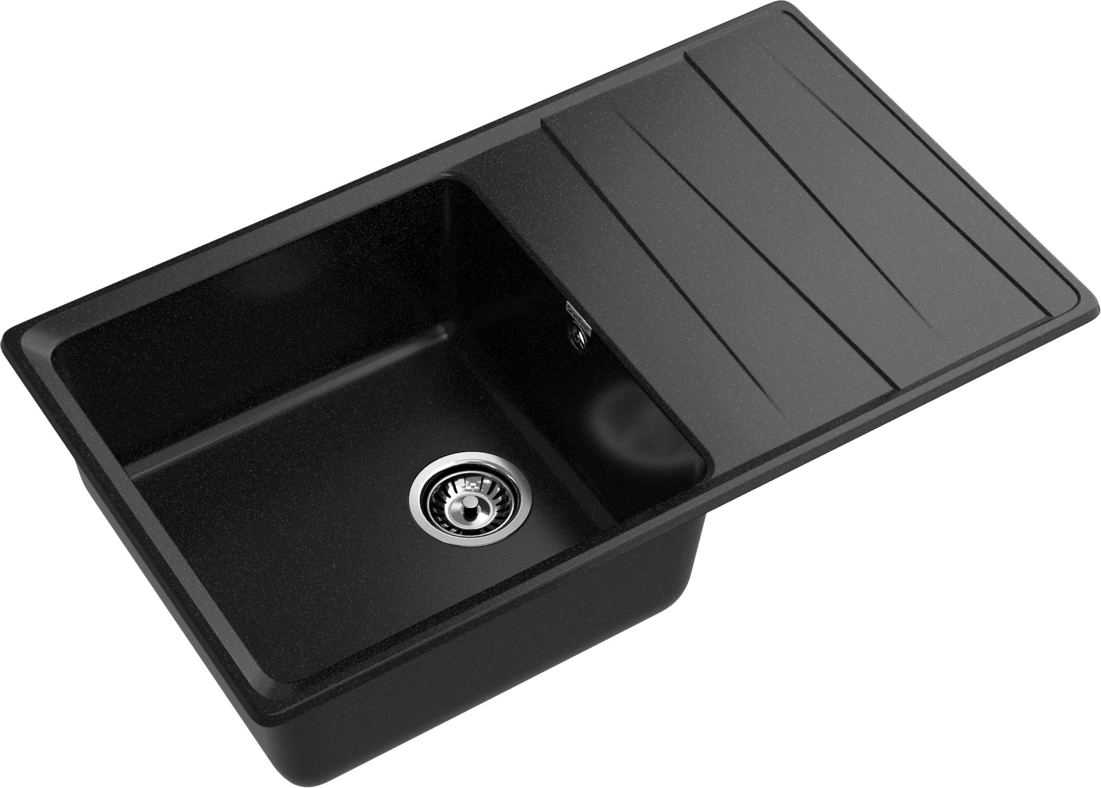 Кухонная мойка GRANFEST LEVEL LV-860L черный - фото2