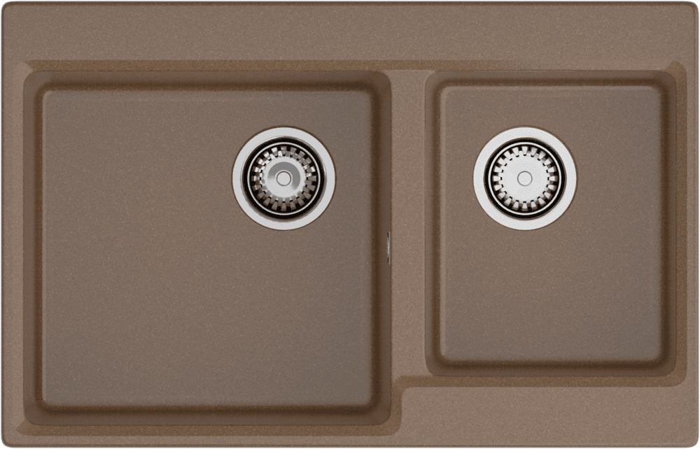 Кухонная мойка GRANFEST LEVEL LV-780K терракот - фото