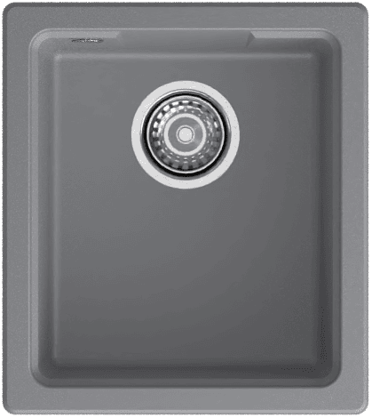 Кухонная мойка GRANFEST URBAN UR-4540 темно-серый - фото