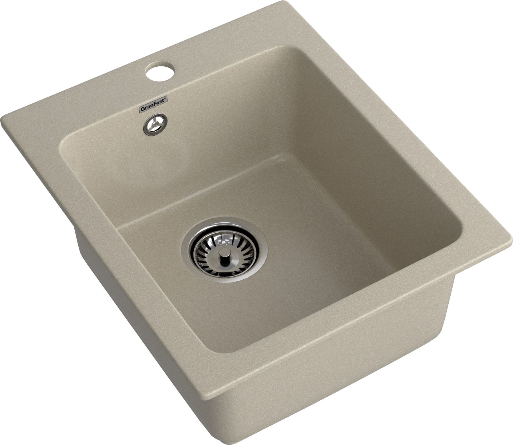 Кухонная мойка GRANFEST PRACTIK P-505 топаз - фото2
