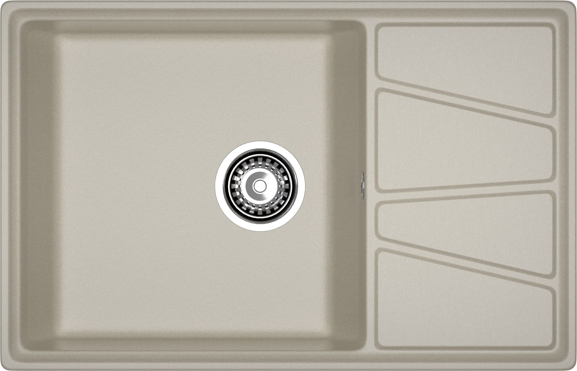 Кухонная мойка GRANFEST VERTEX V-780L топаз - фото