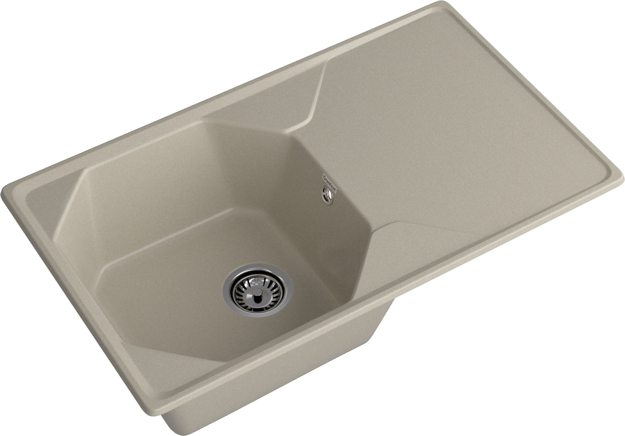 Кухонная мойка GRANFEST UNIQUE U-840L топаз - фото2
