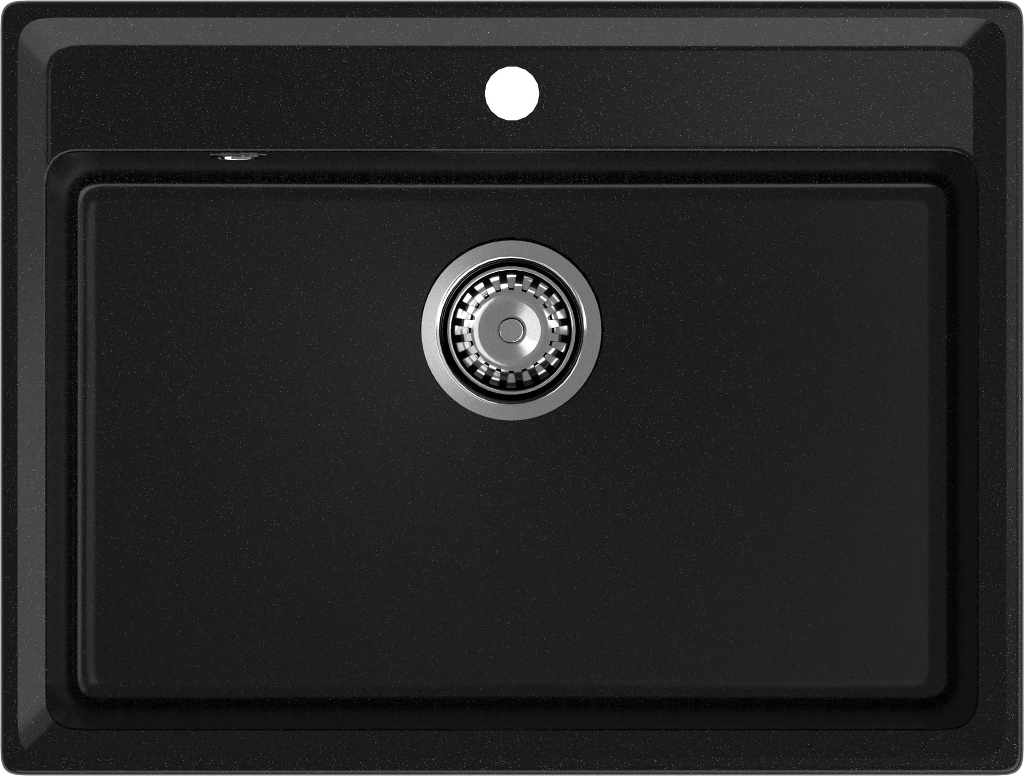 Кухонная мойка GRANFEST LEVEL LV-660 черный - фото