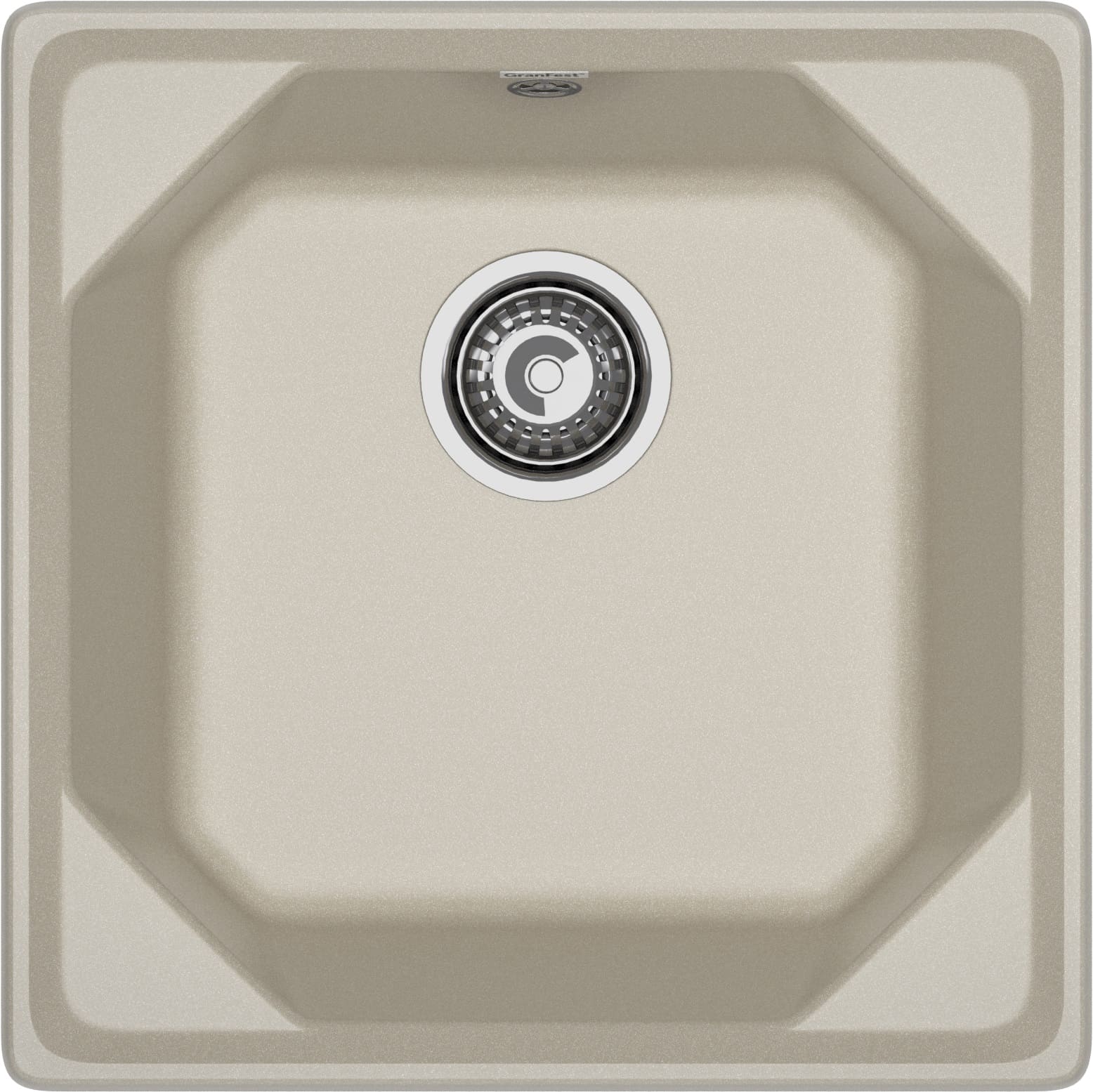 Кухонная мойка GRANFEST UNIQUE U-500 топаз - фото