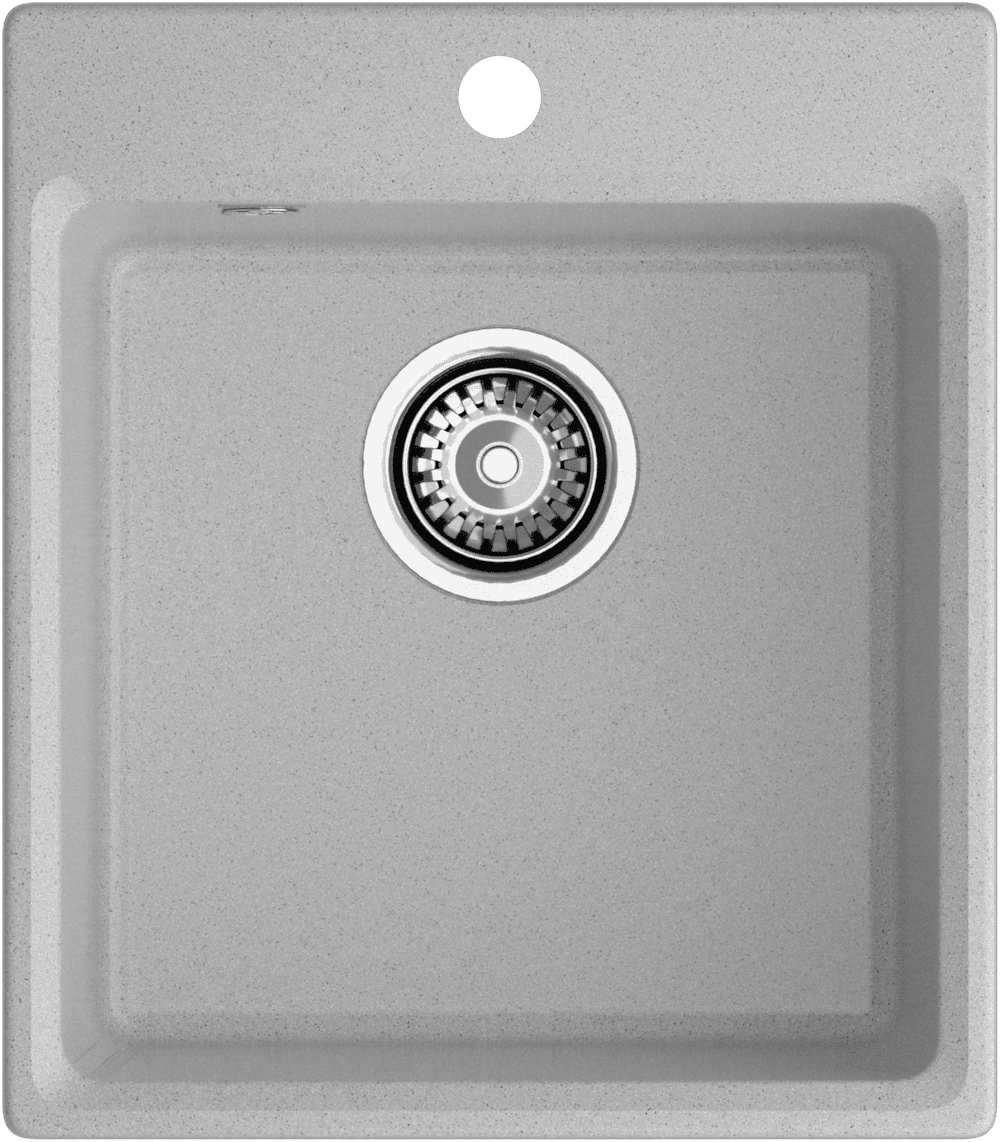 Кухонная мойка GRANFEST LEVEL LV-420 серый - фото