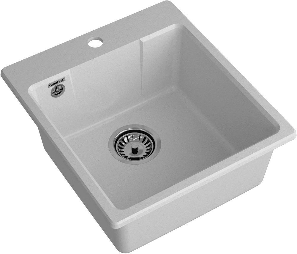 Кухонная мойка GRANFEST URBAN UR-644 серый - фото2