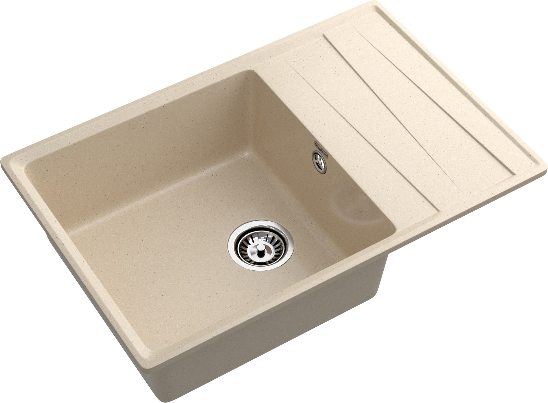 Кухонная мойка GRANFEST LEVEL LV-760L кашемир - фото2