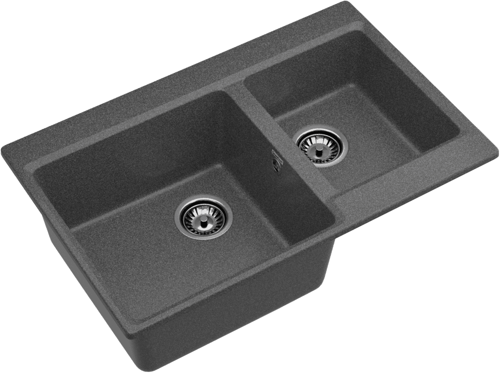Кухонная мойка GRANFEST LEVEL LV-780K графит - фото2
