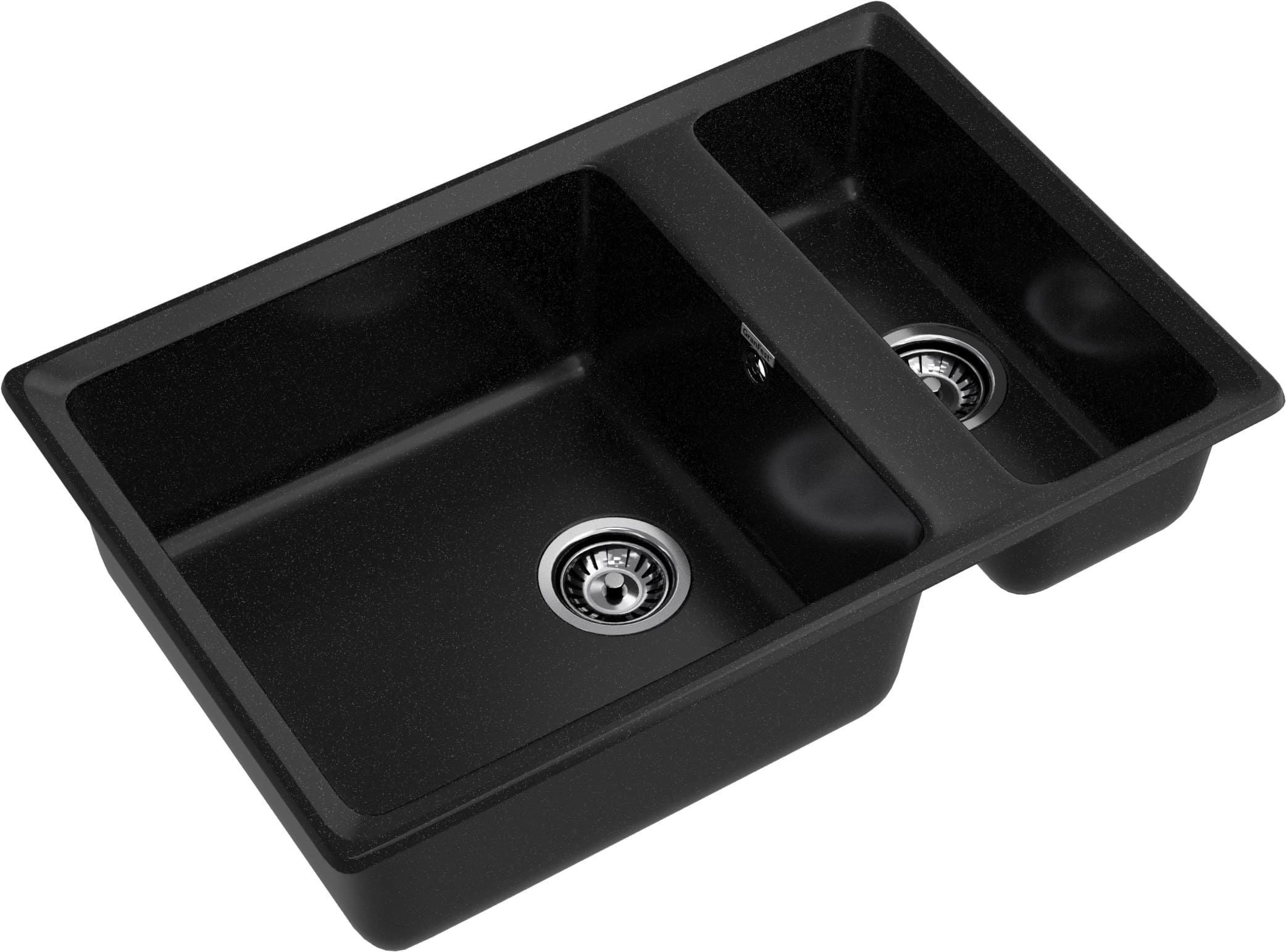 Кухонная мойка GRANFEST LEVEL LV-760K черный - фото2