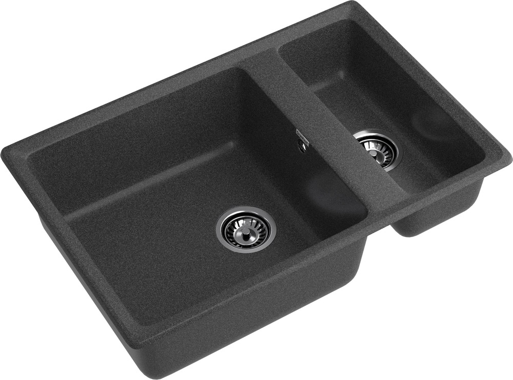 Кухонная мойка GRANFEST LEVEL LV-760K графит - фото2