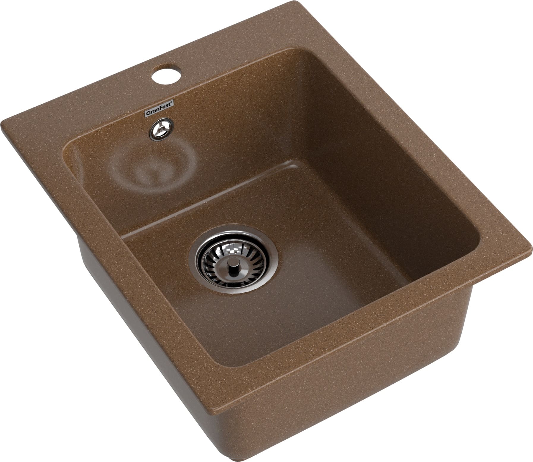 Кухонная мойка GRANFEST PRACTIK P-505 терракот - фото2