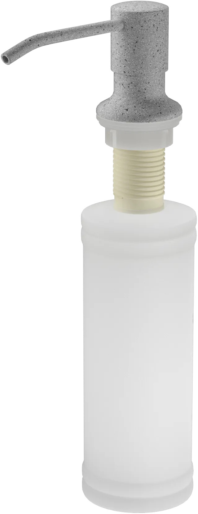 Дозатор GRANFEST Круглый 002 серый - фото