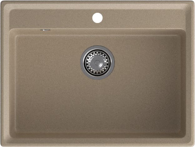 Кухонная мойка GRANFEST LEVEL LV-660 песочный - фото