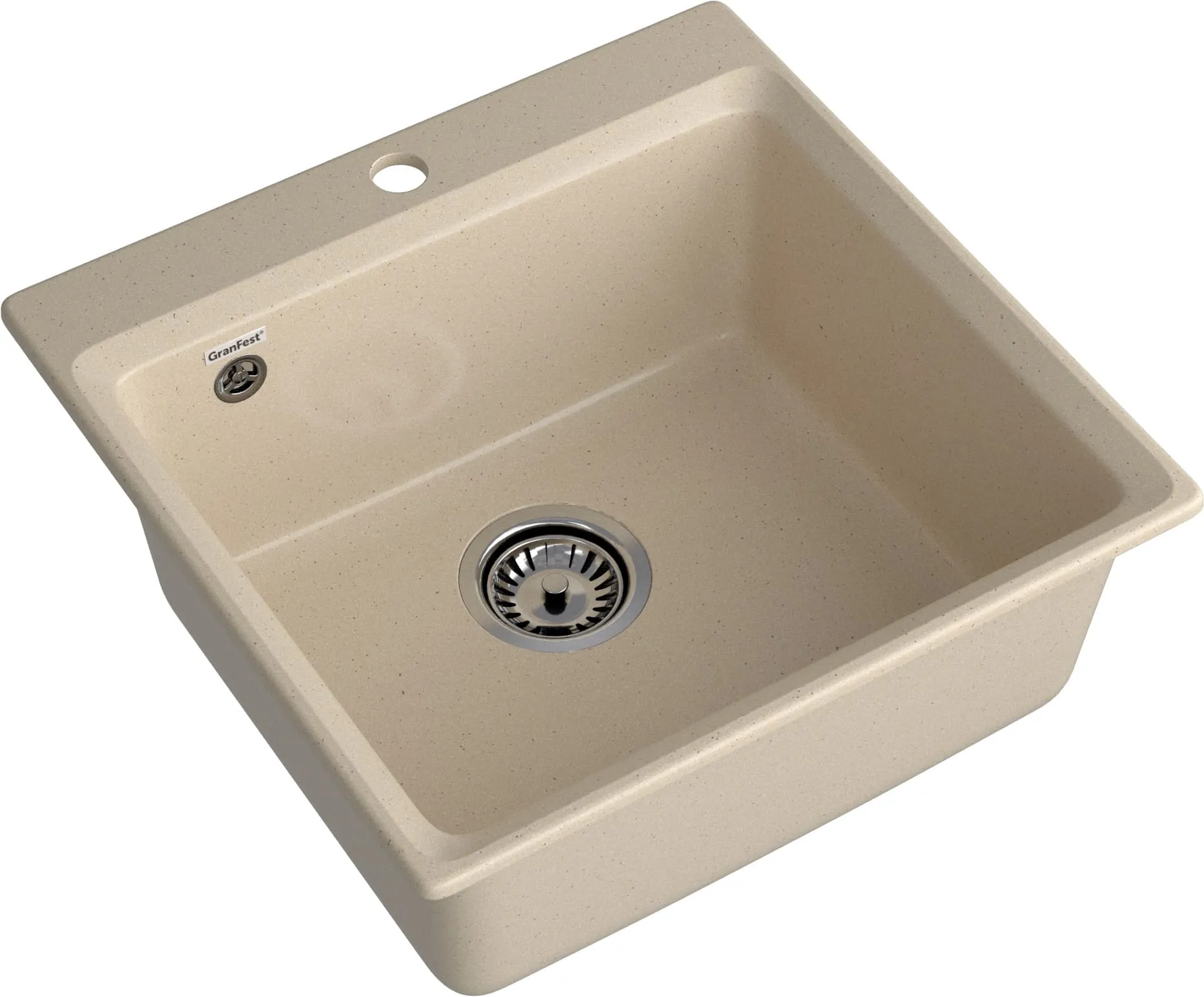 Кухонная мойка GRANFEST LEVEL LV-510 кашемир - фото2