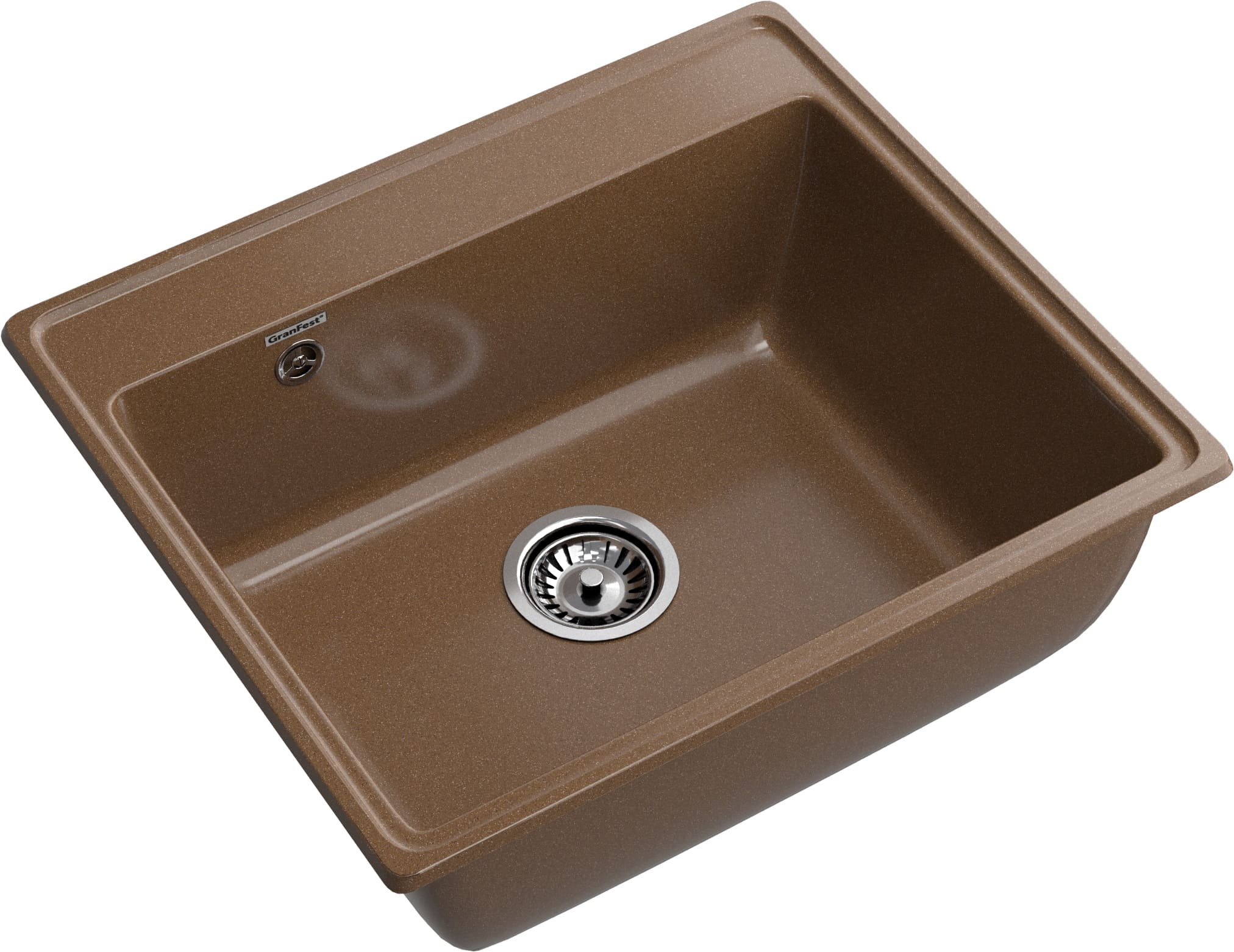 Кухонная мойка GRANFEST VERTEX V-580 терракот - фото2