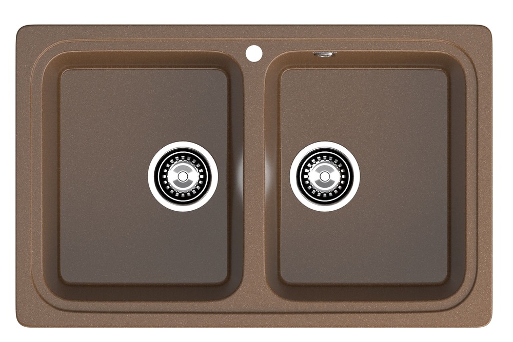 Кухонная мойка GRANFEST STANDART S-780K терракот - фото