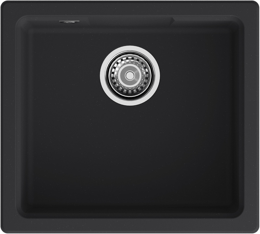 Кухонная мойка GRANFEST URBAN UR-4550 черный - фото