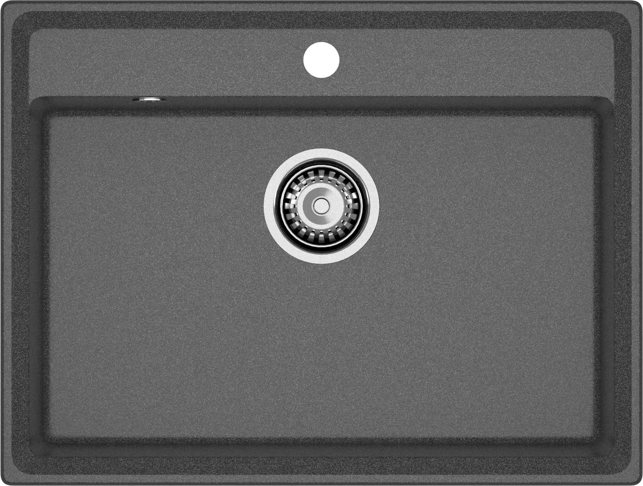 Кухонная мойка GRANFEST LEVEL LV-660 графит - фото