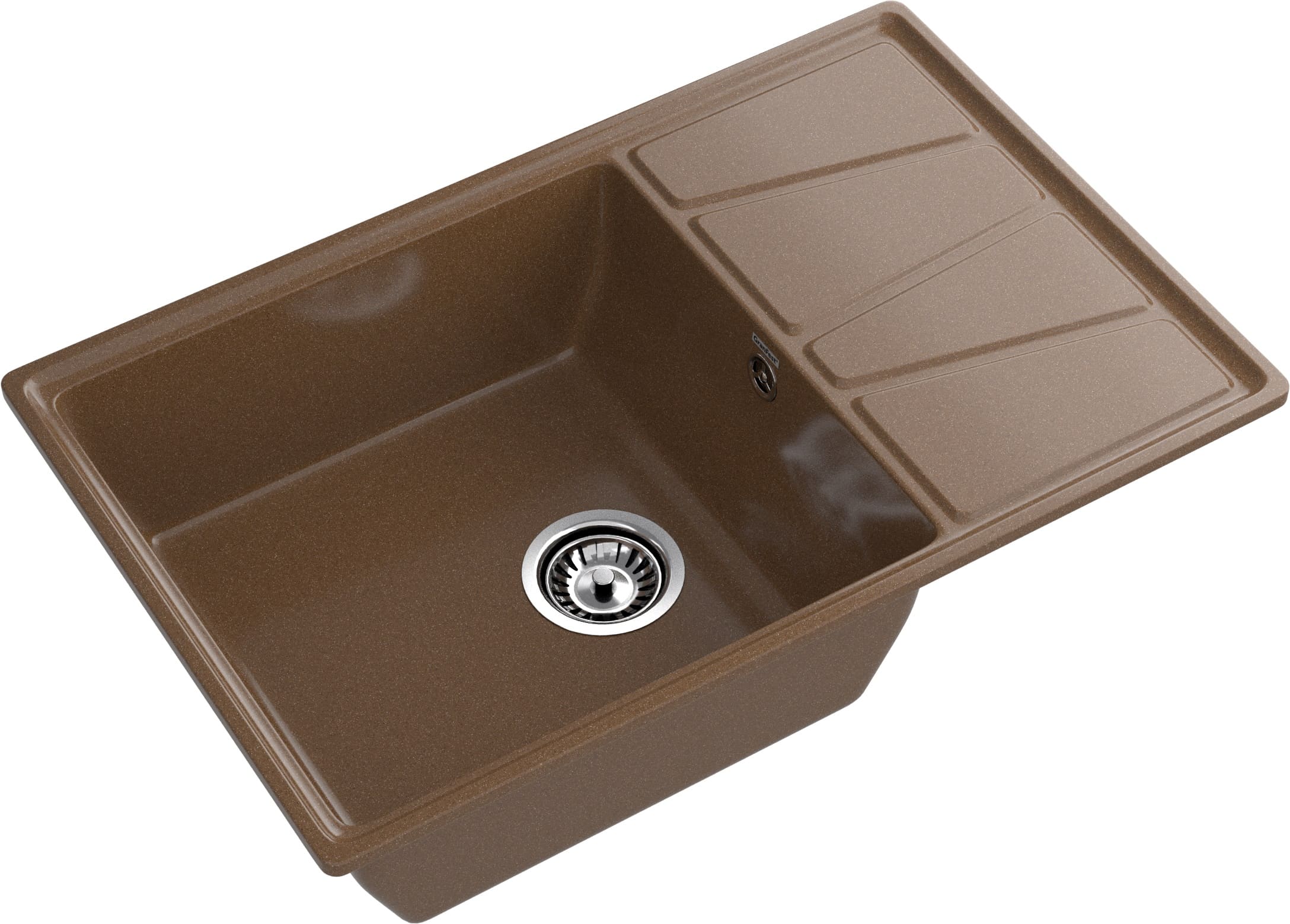 Кухонная мойка GRANFEST VERTEX V-780L терракот - фото2