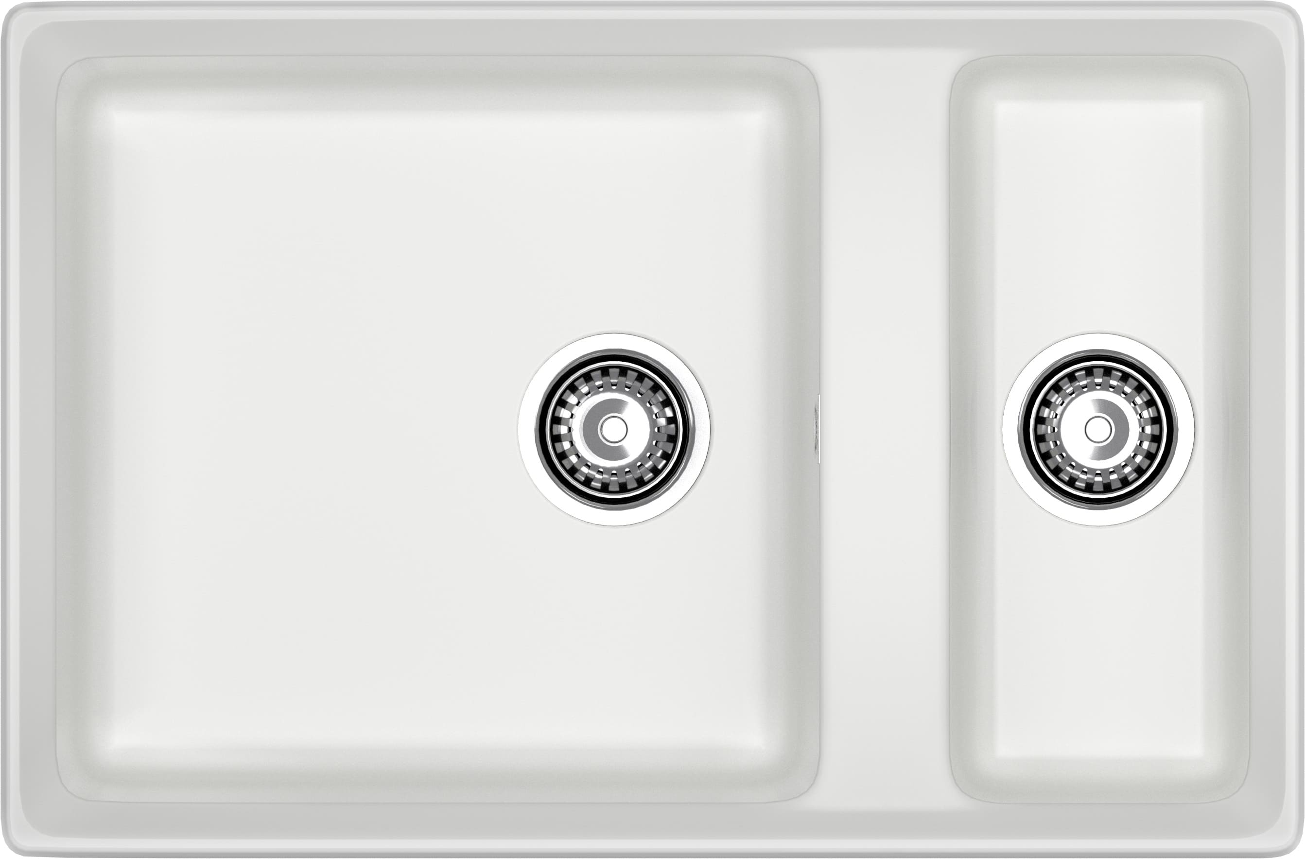 Кухонная мойка GRANFEST LEVEL LV-760K иней - фото
