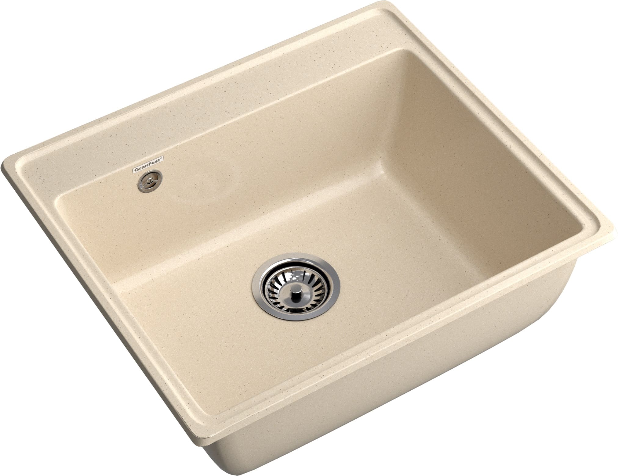 Кухонная мойка GRANFEST VERTEX V-580 кашемир - фото2