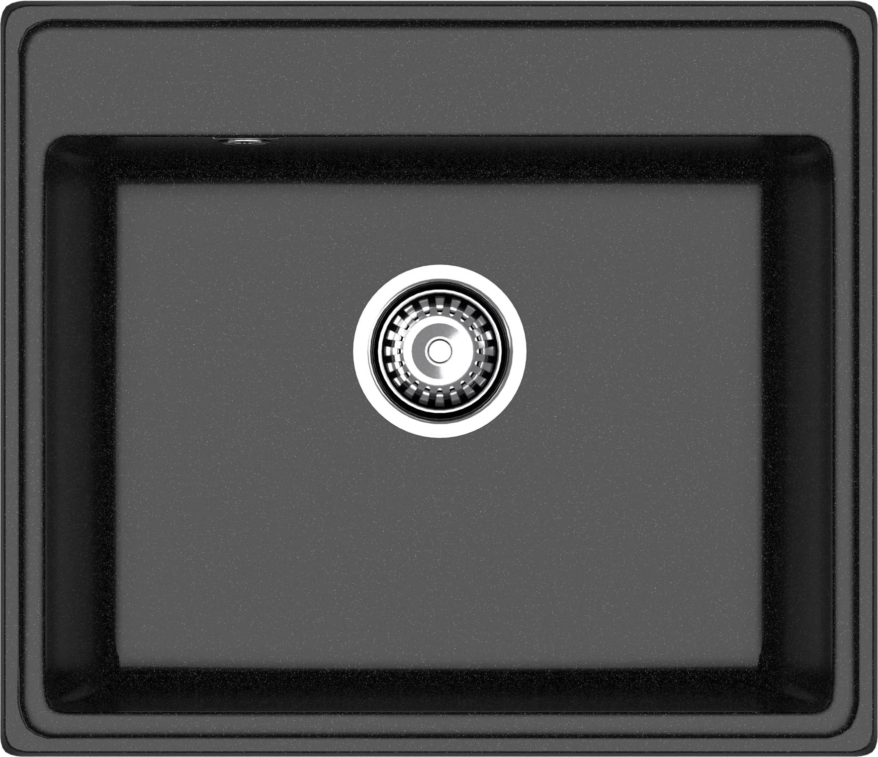 Кухонная мойка GRANFEST VERTEX V-580 черный - фото