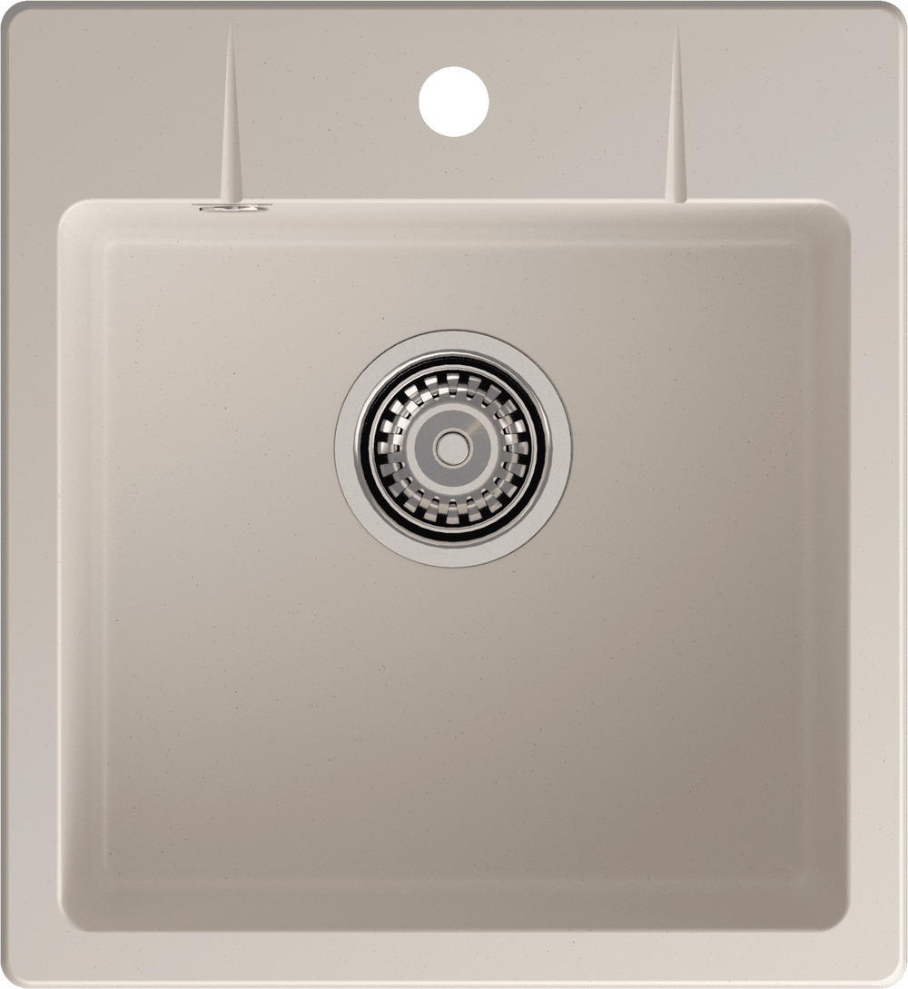 Кухонная мойка GRANFEST URBAN UR-245 белый - фото