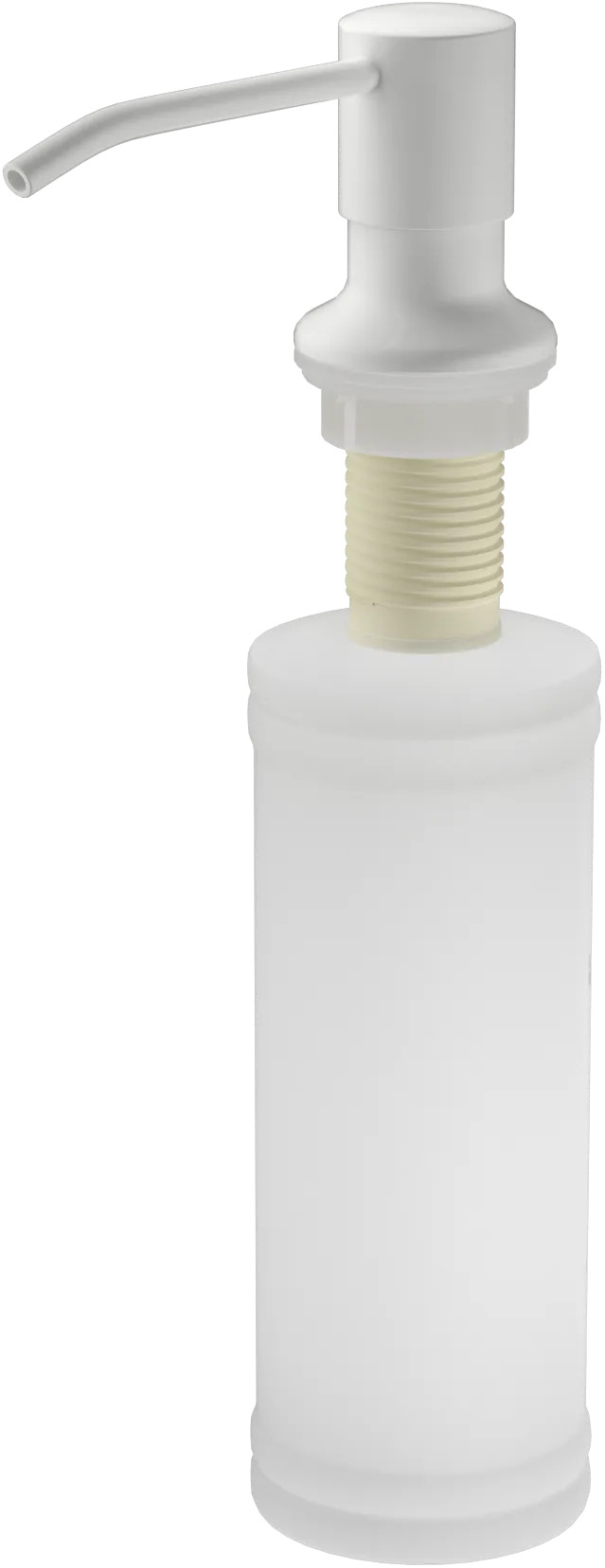 Дозатор GRANFEST Круглый 002 иней - фото