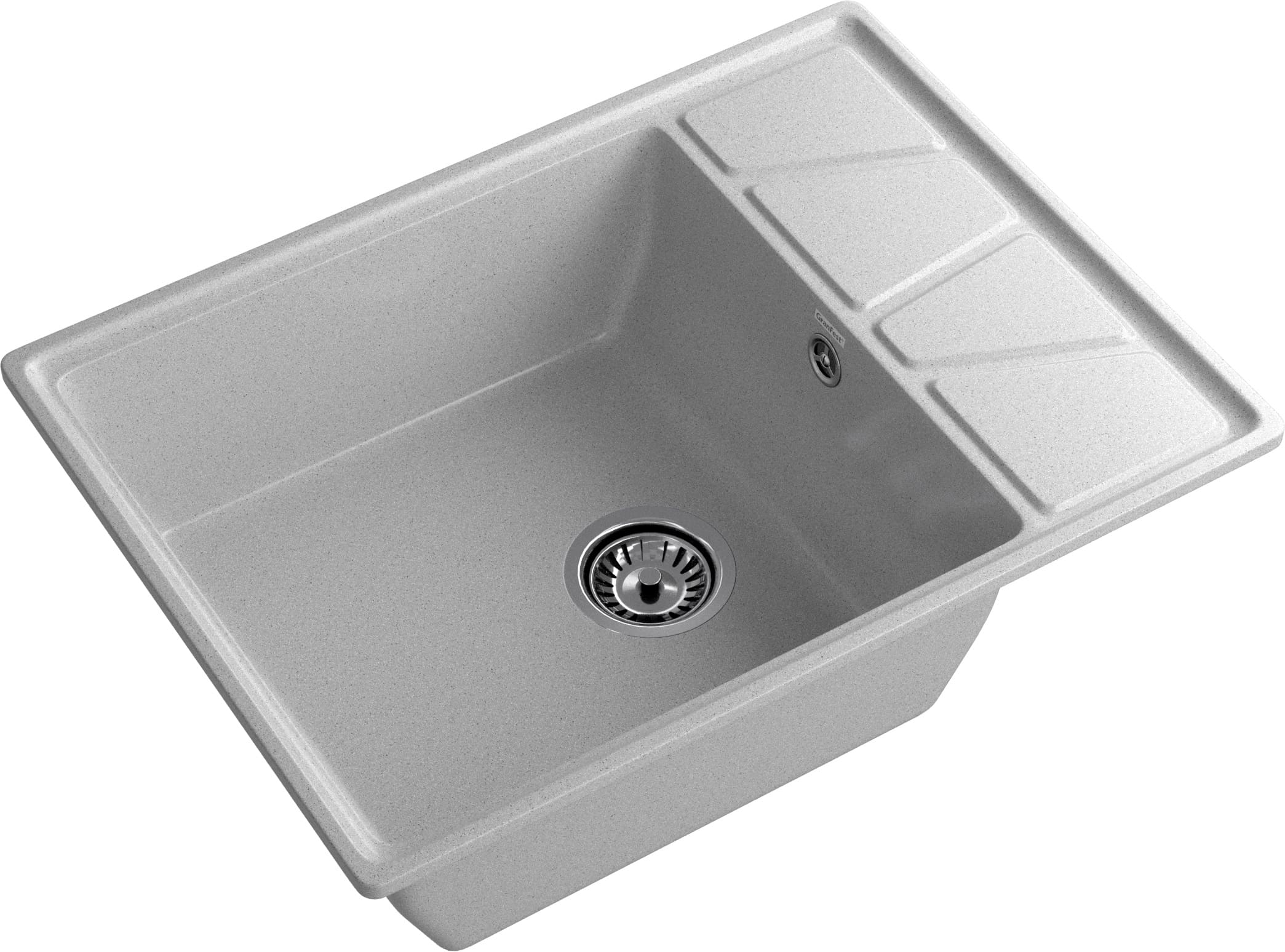 Кухонная мойка GRANFEST VERTEX V-680L серый - фото2