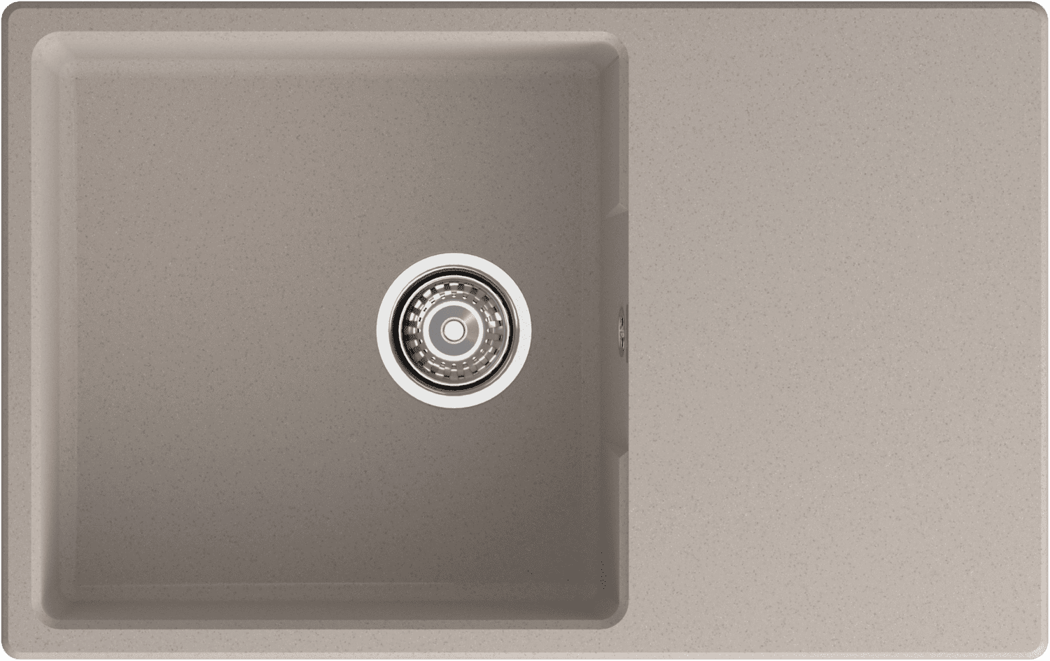 Кухонная мойка GRANFEST URBAN UR-678L песочный - фото