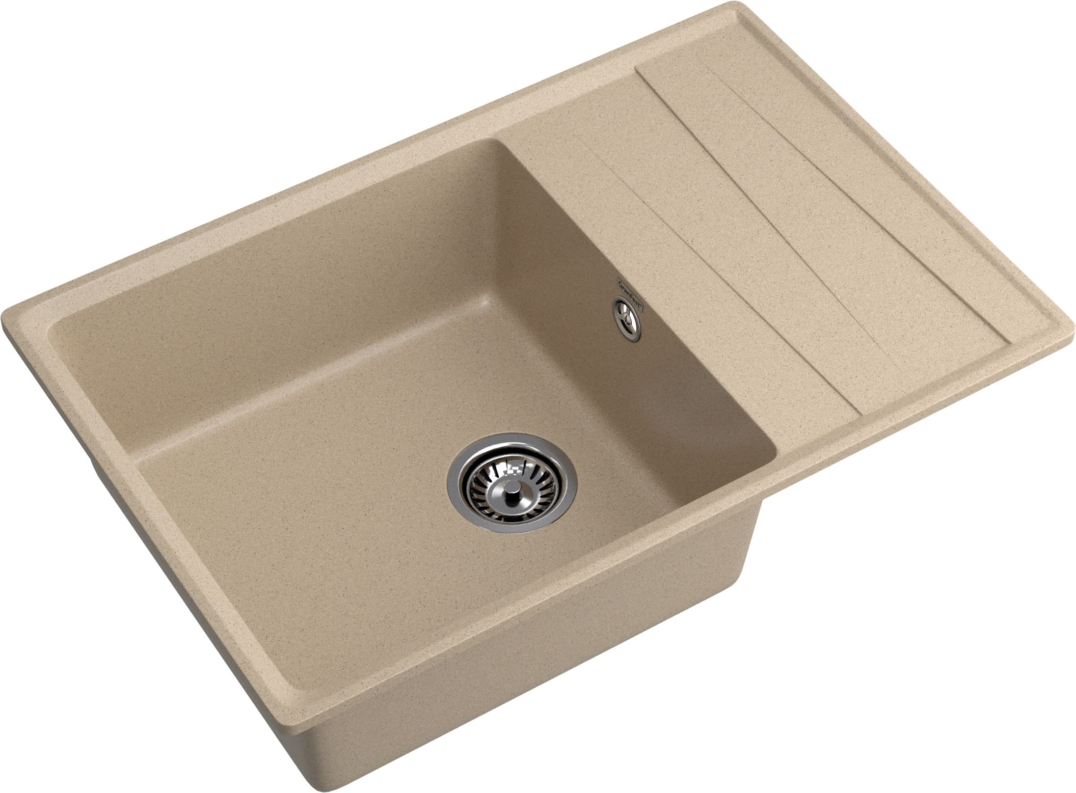 Кухонная мойка GRANFEST LEVEL LV-760L песочный - фото2