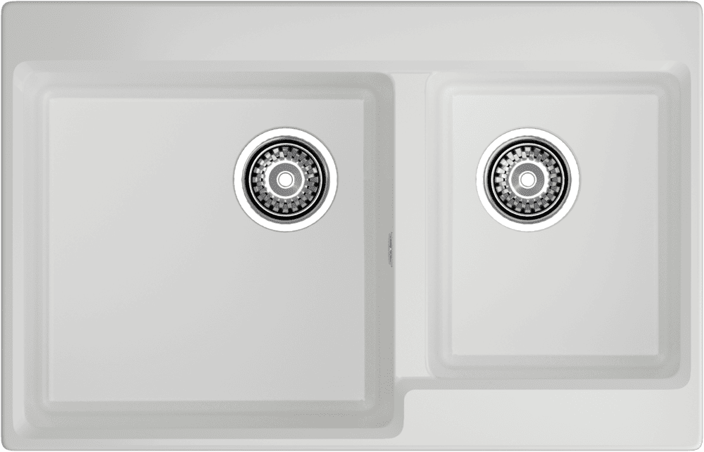 Кухонная мойка GRANFEST LEVEL LV-780K иней - фото