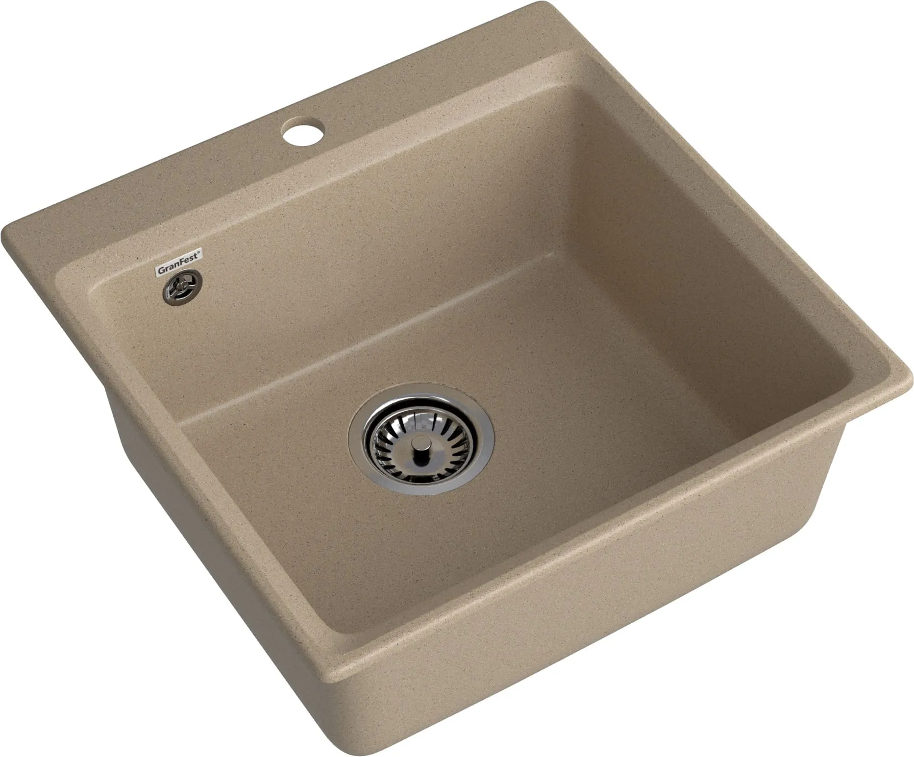 Кухонная мойка GRANFEST LEVEL LV-510 песочный - фото2