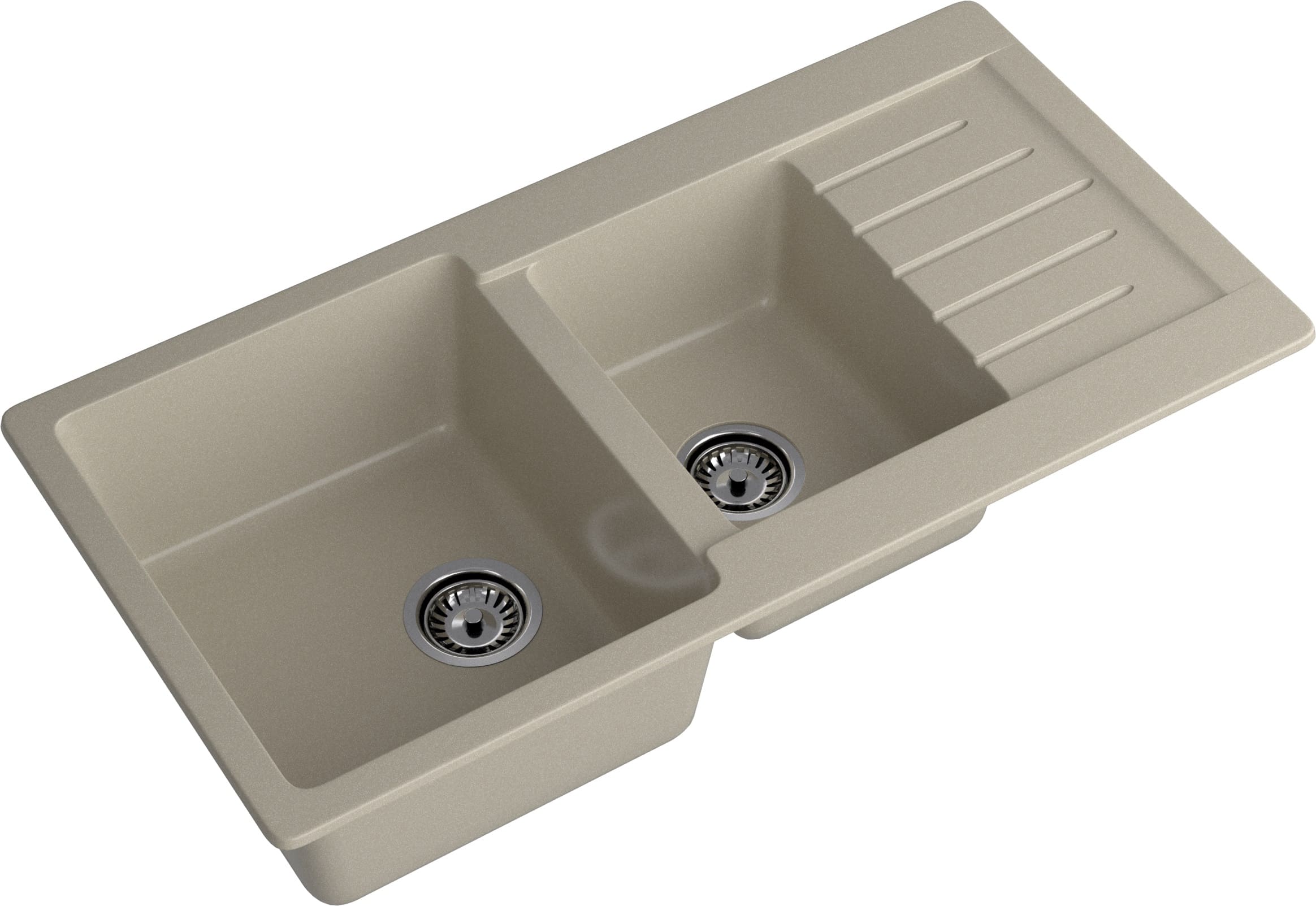 Кухонная мойка GRANFEST PRACTIK P-980KL топаз - фото2