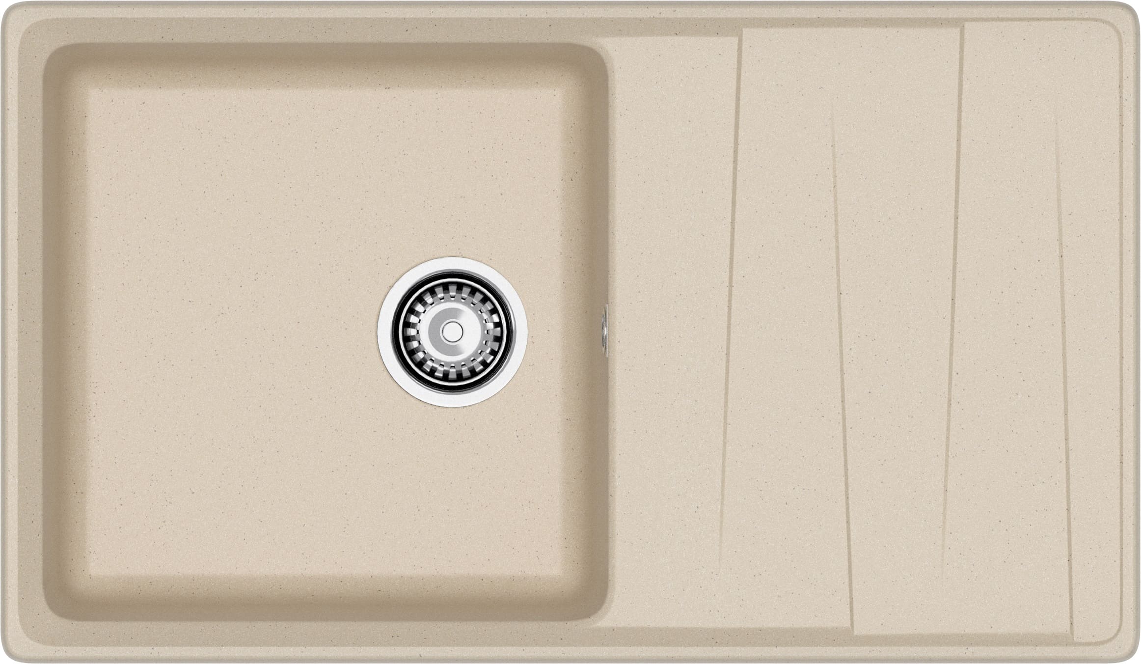Кухонная мойка GRANFEST LEVEL LV-860L кашемир - фото