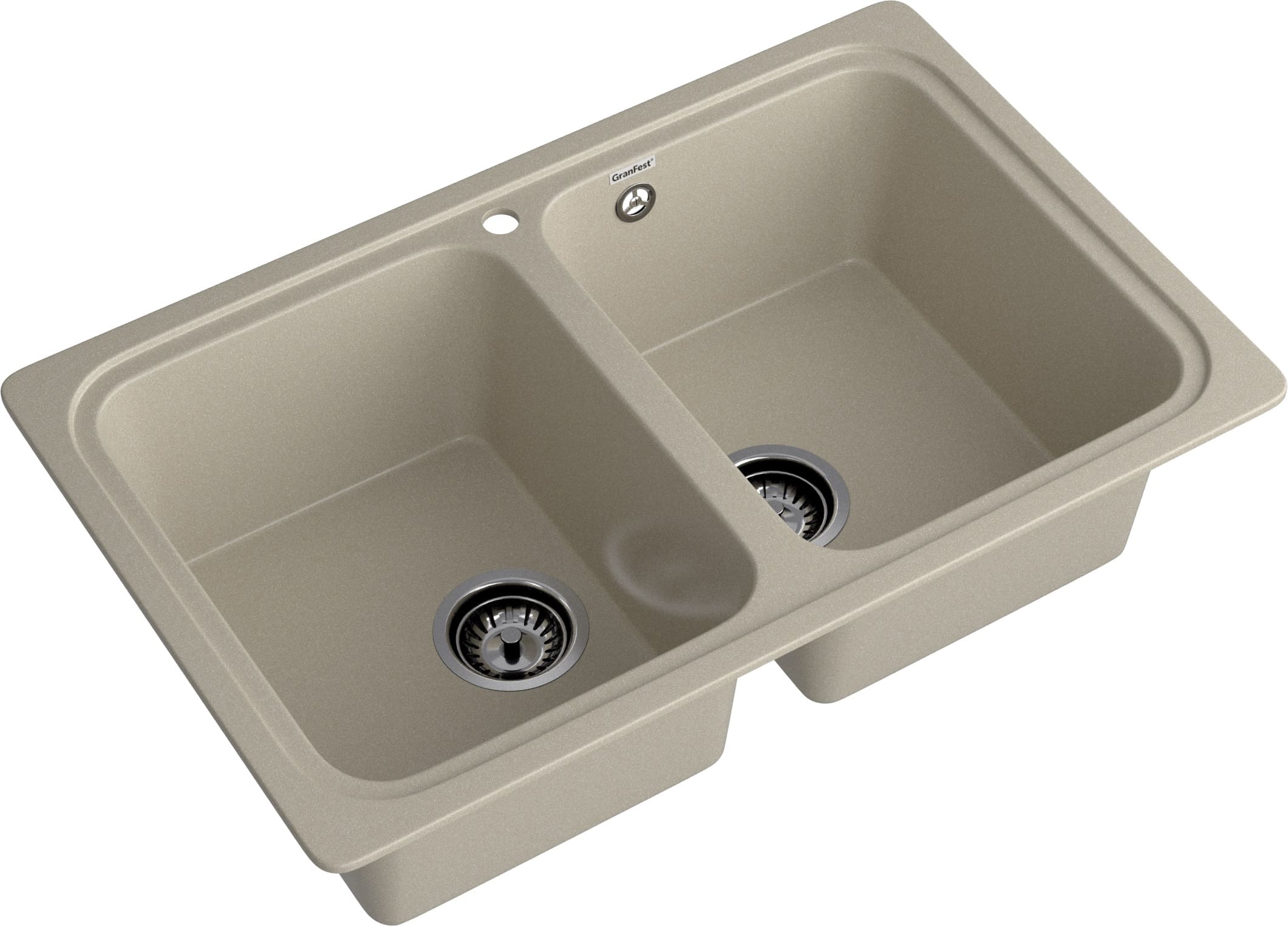 Кухонная мойка GRANFEST STANDART S-780K топаз - фото2