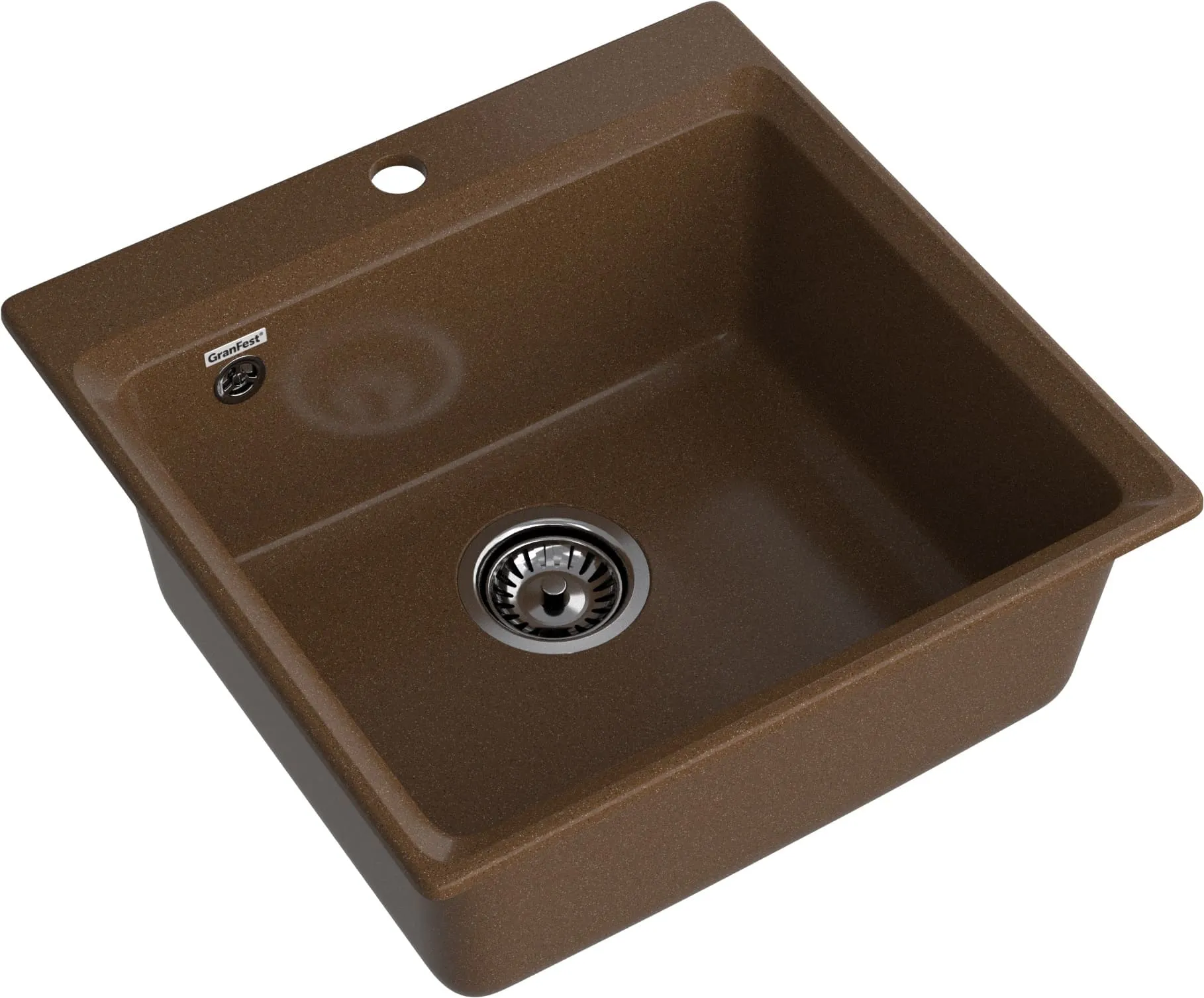 Кухонная мойка GRANFEST LEVEL LV-510 терракот - фото2
