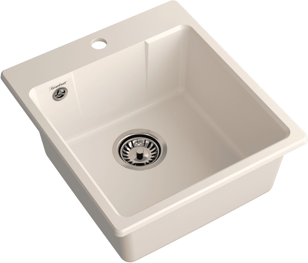 Кухонная мойка GRANFEST URBAN UR-644 белый - фото2