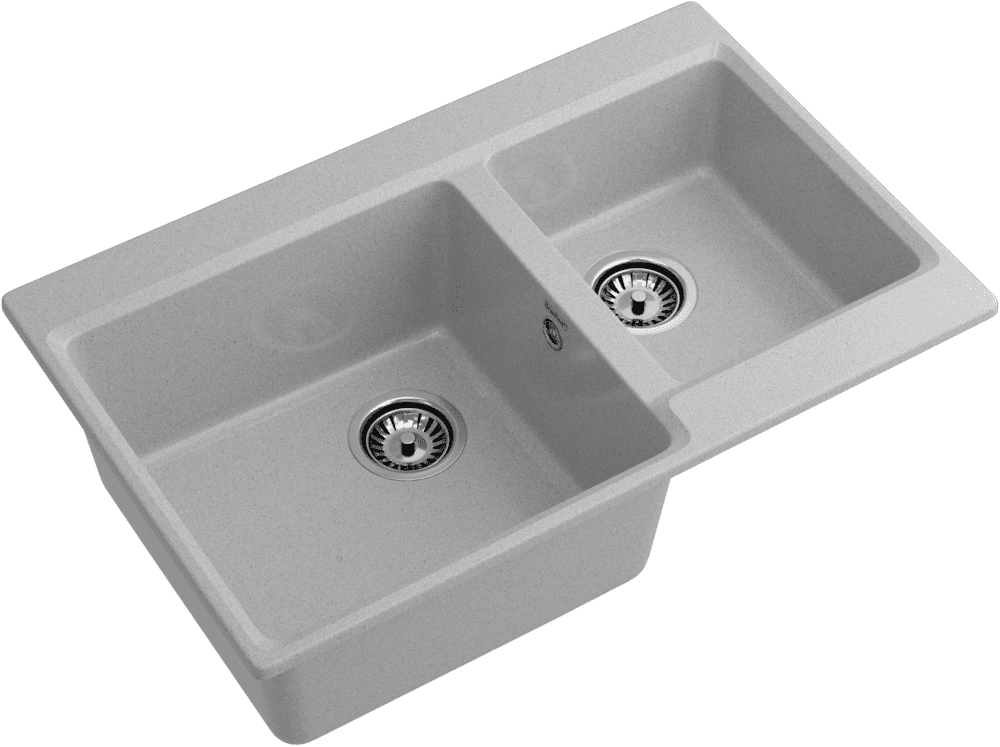 Кухонная мойка GRANFEST LEVEL LV-780K серый - фото2