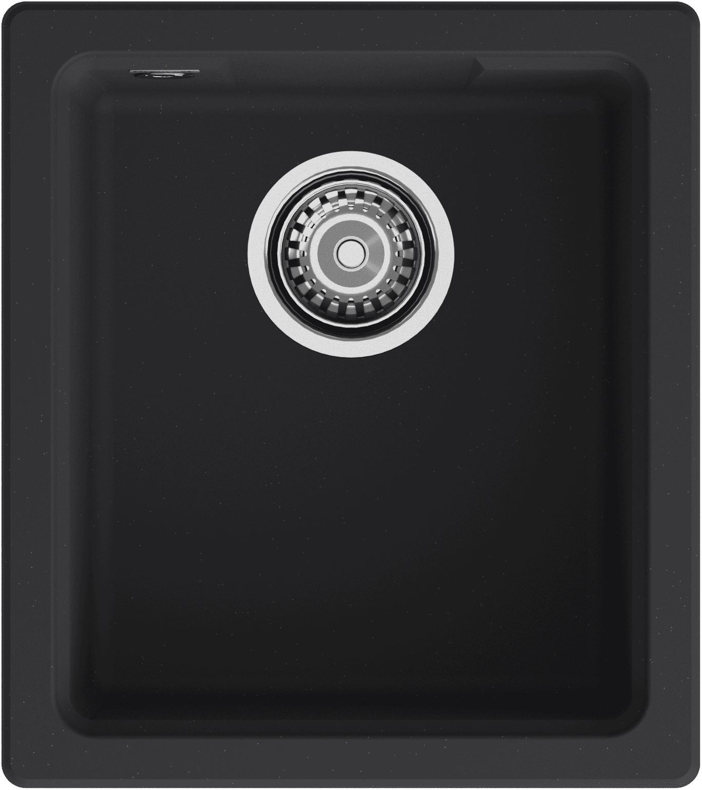Кухонная мойка GRANFEST URBAN UR-4540 черный - фото