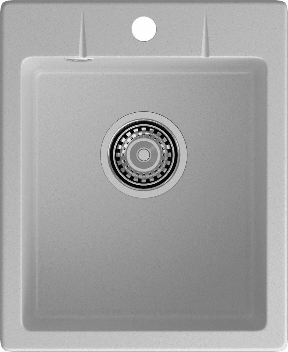 Кухонная мойка GRANFEST URBAN UR-240 серый - фото