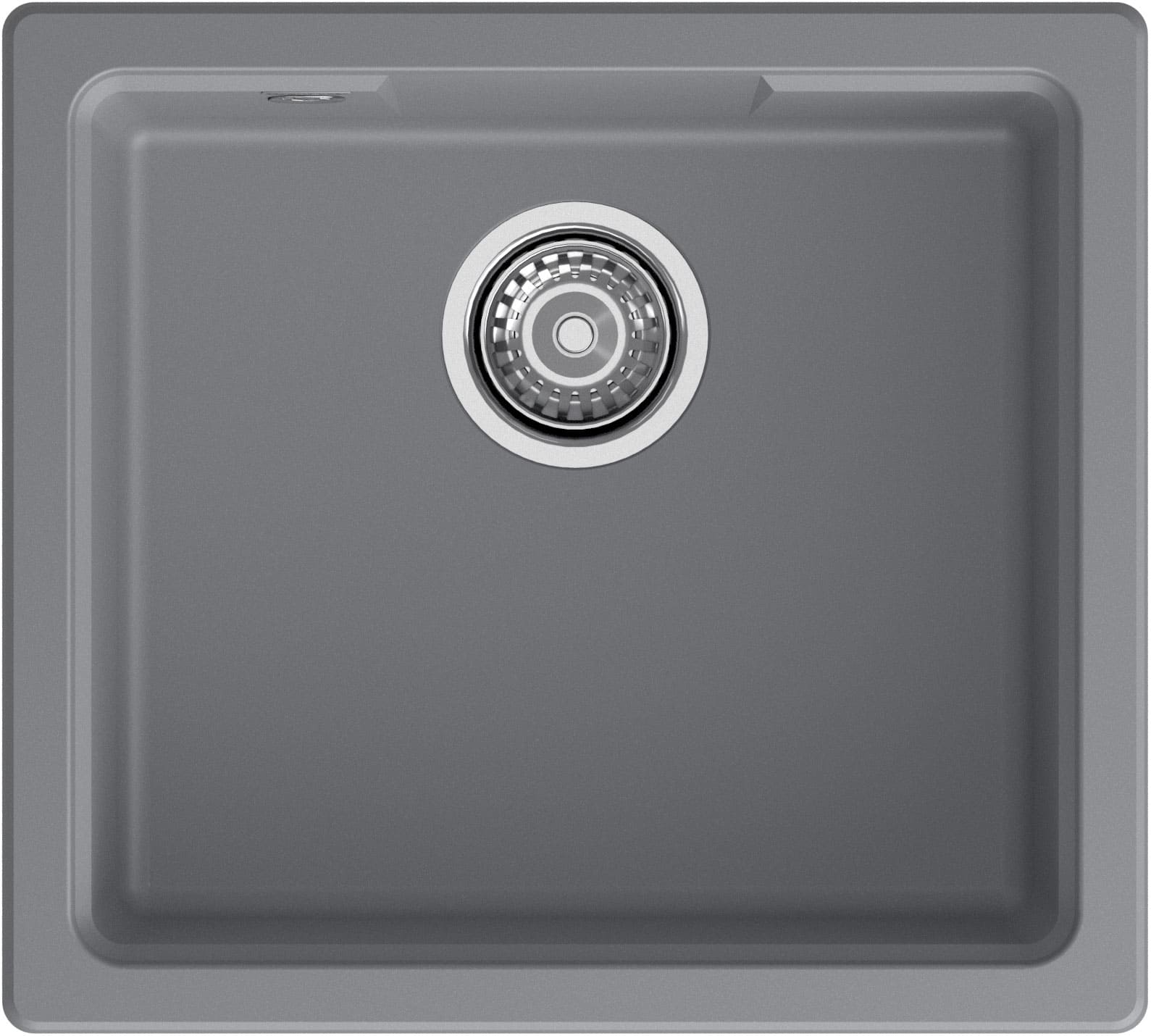 Кухонная мойка GRANFEST URBAN UR-4550 темно-серый - фото
