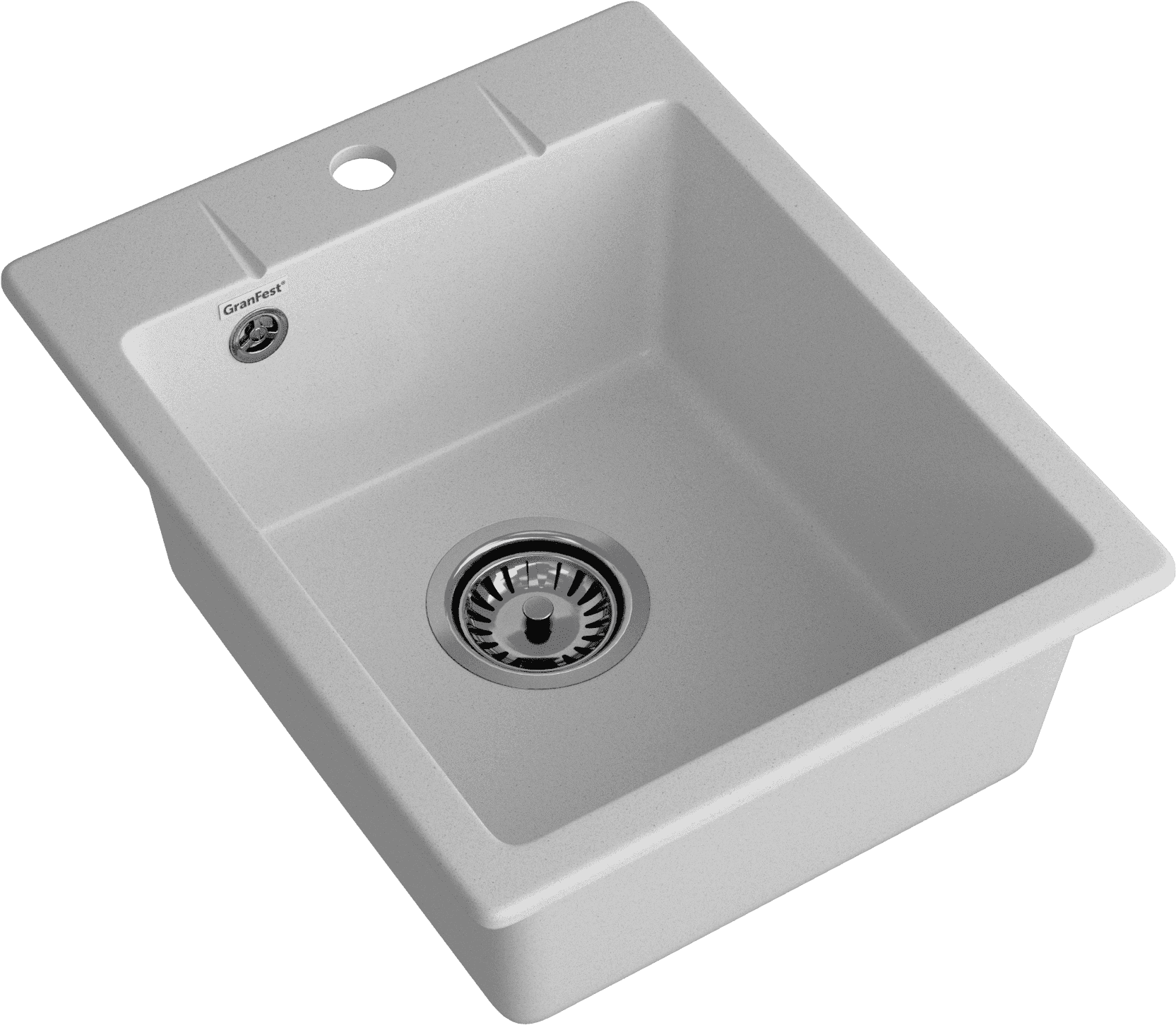 Кухонная мойка GRANFEST URBAN UR-240 серый - фото2