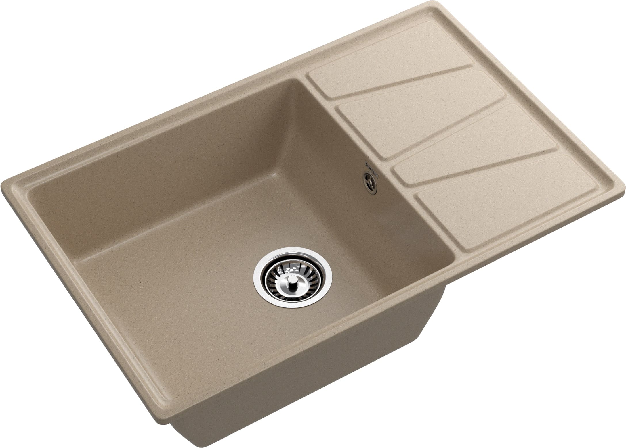 Кухонная мойка GRANFEST VERTEX V-780L песочный - фото2