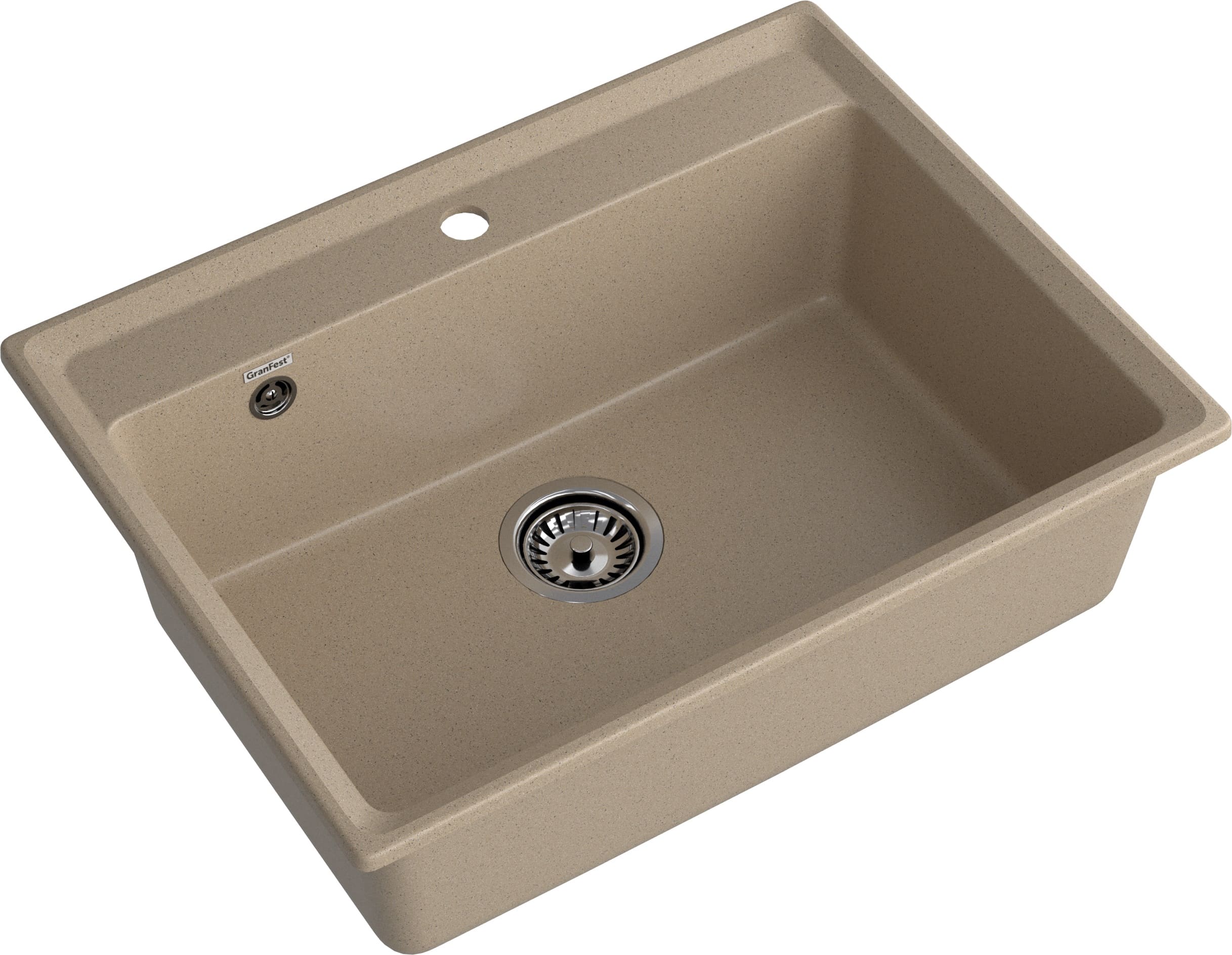Кухонная мойка GRANFEST LEVEL LV-660 песочный - фото2