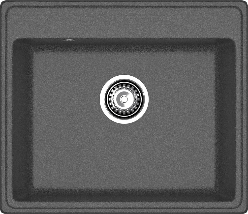 Кухонная мойка GRANFEST VERTEX V-580 графит - фото