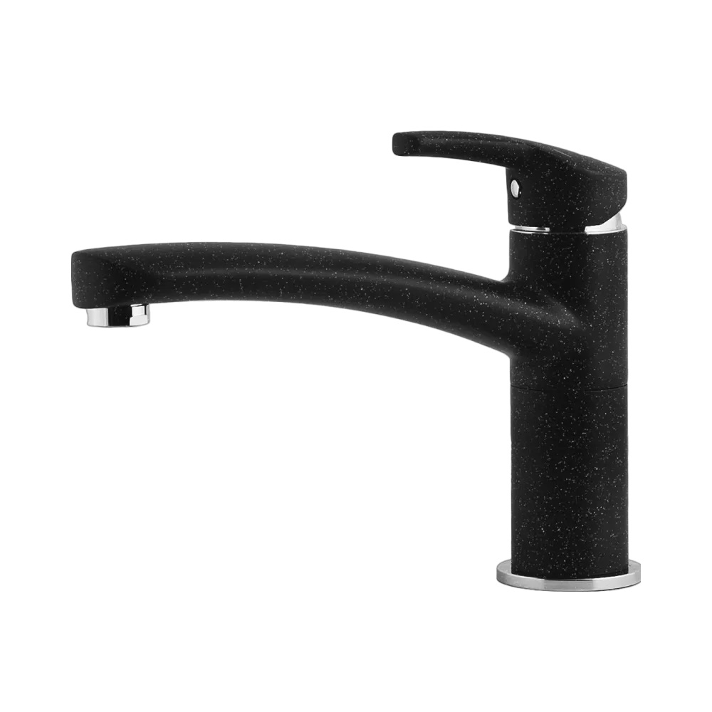 Смеситель для кухни GRANFEST 2523 черный - фото