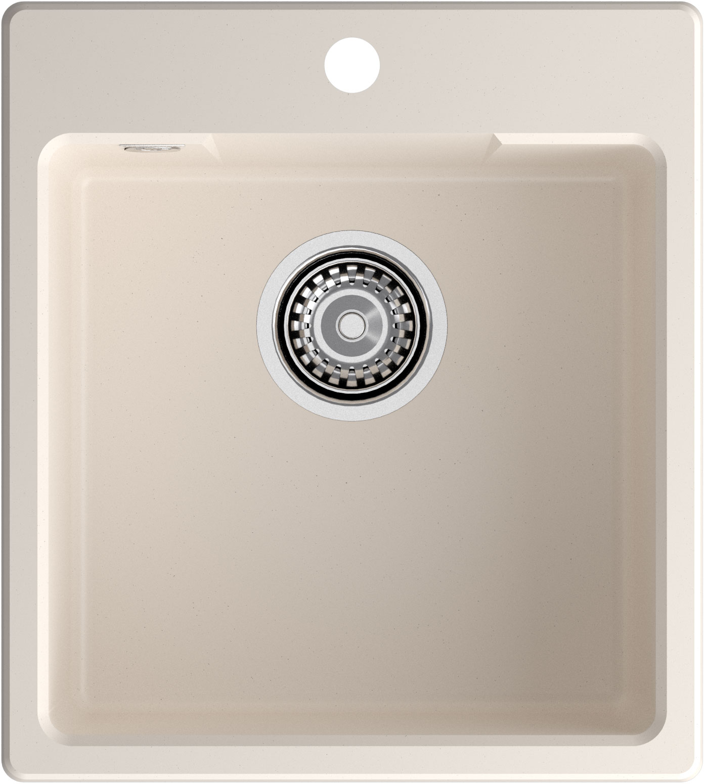 Кухонная мойка GRANFEST URBAN UR-644 белый - фото