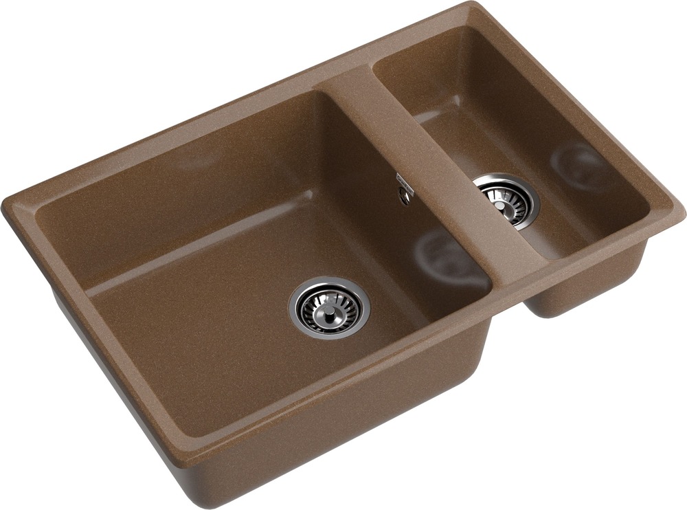 Кухонная мойка GRANFEST LEVEL LV-760K терракот - фото2