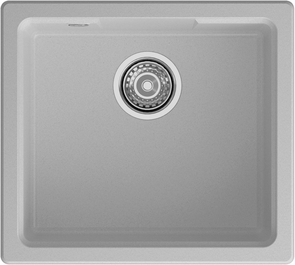 Кухонная мойка GRANFEST URBAN UR-4550 серый - фото
